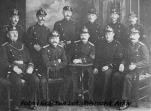 Gråsten Brandværns bestyrelse 1920.