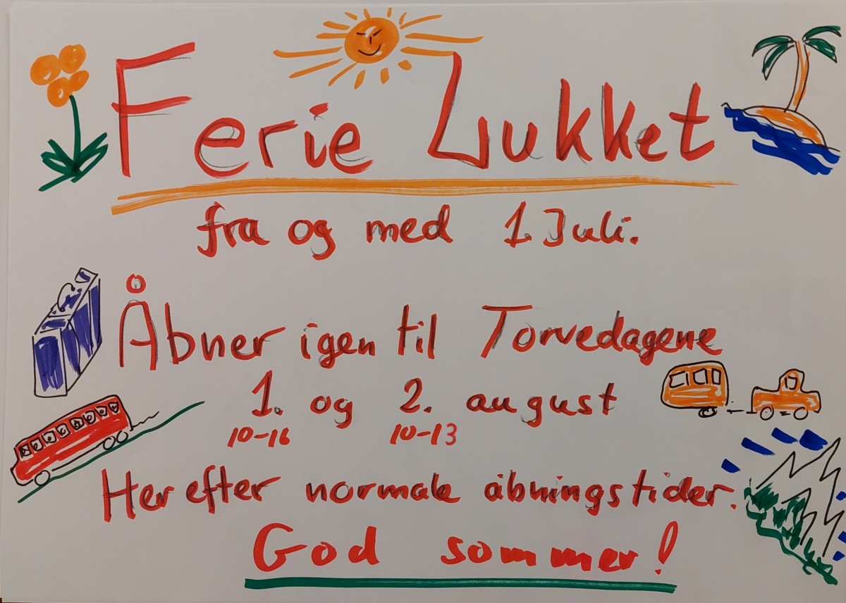 Sommerlukket 2025