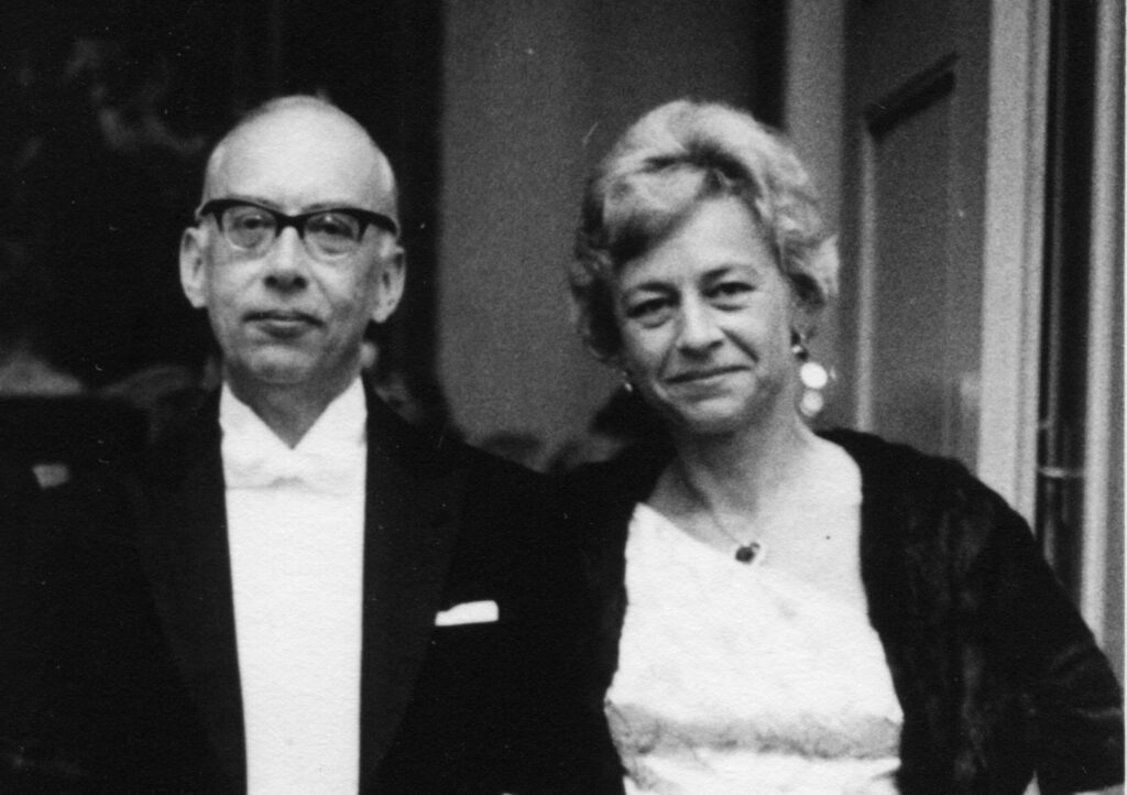 Kaj A. Andersen og hans kone Fritze Andersen.
