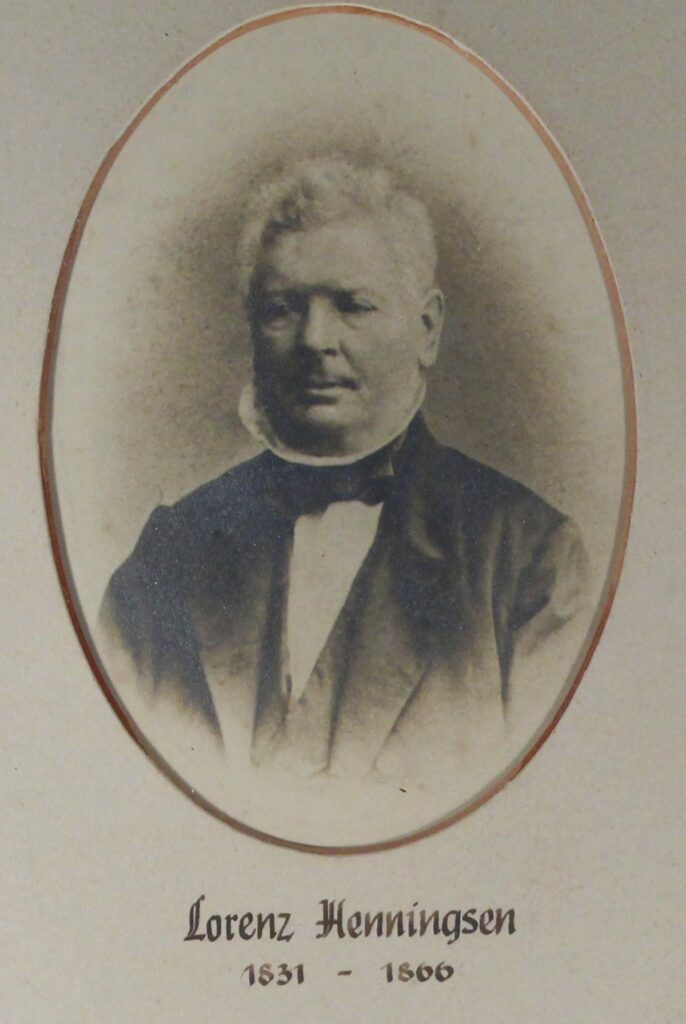 Lorenz Henningsen - apoteker i Gråsten fra 1831 til 1866